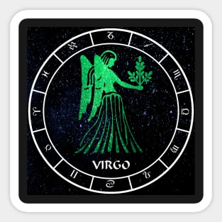 Virgo - Zodiac Sign Sticker